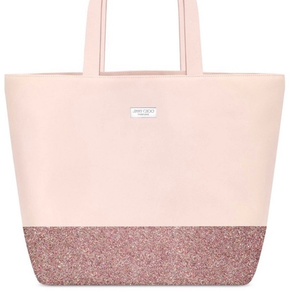 Jimmy Choo XL tote bag! Pink with Bling! Absolutely beautiful! New! Sealed - Picture 2 of 7